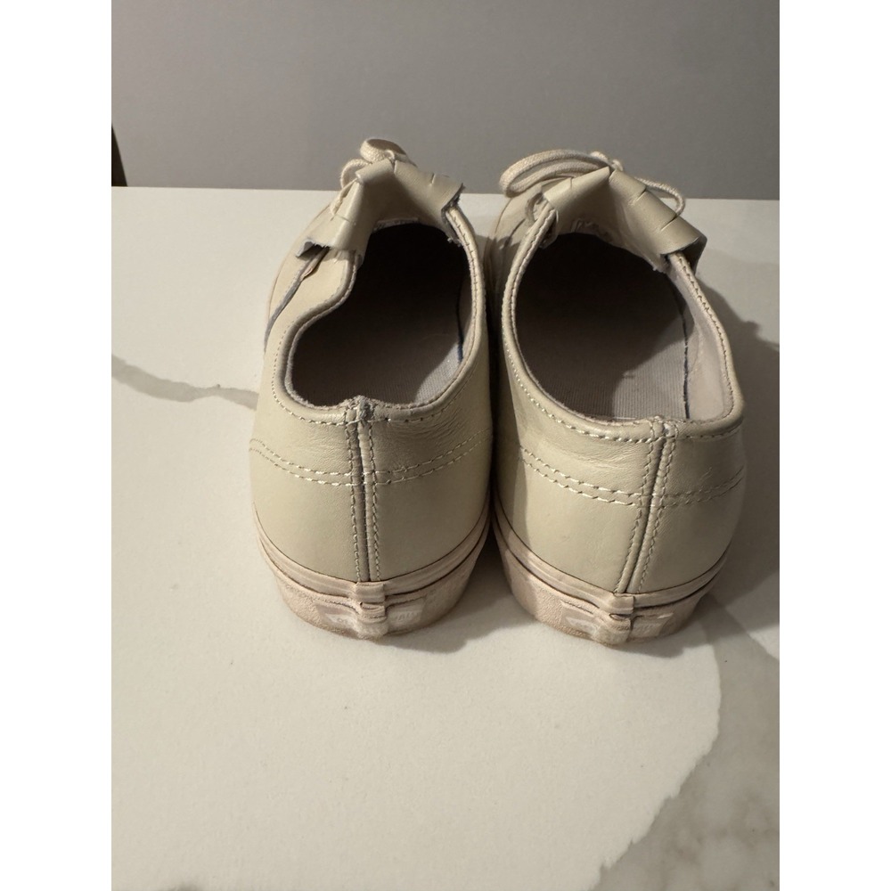 Vans Authentic Fringe DX Bone womens leather sneakers size‎ 6 - Picture 2 of 7